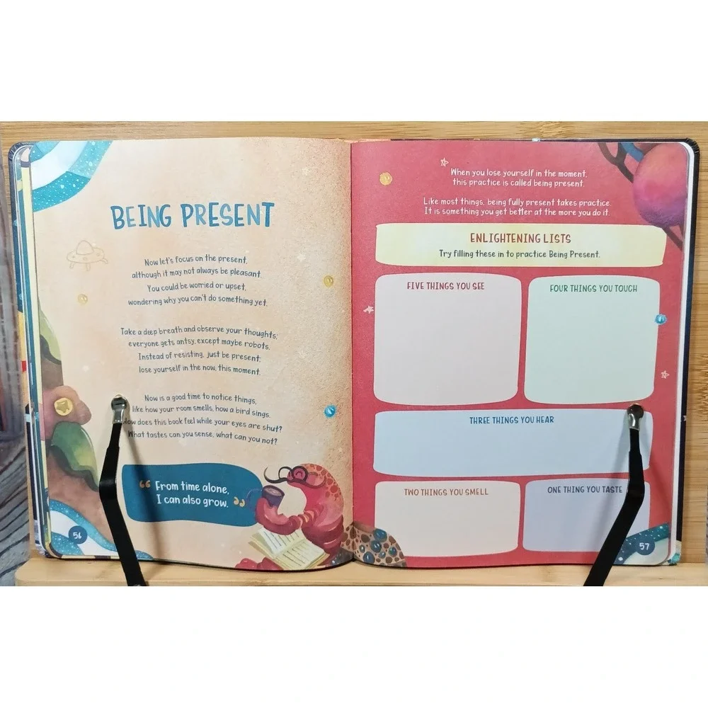 Happy, Healthy Wealthy & Wise A Values Journal for Kids by Likha Creations